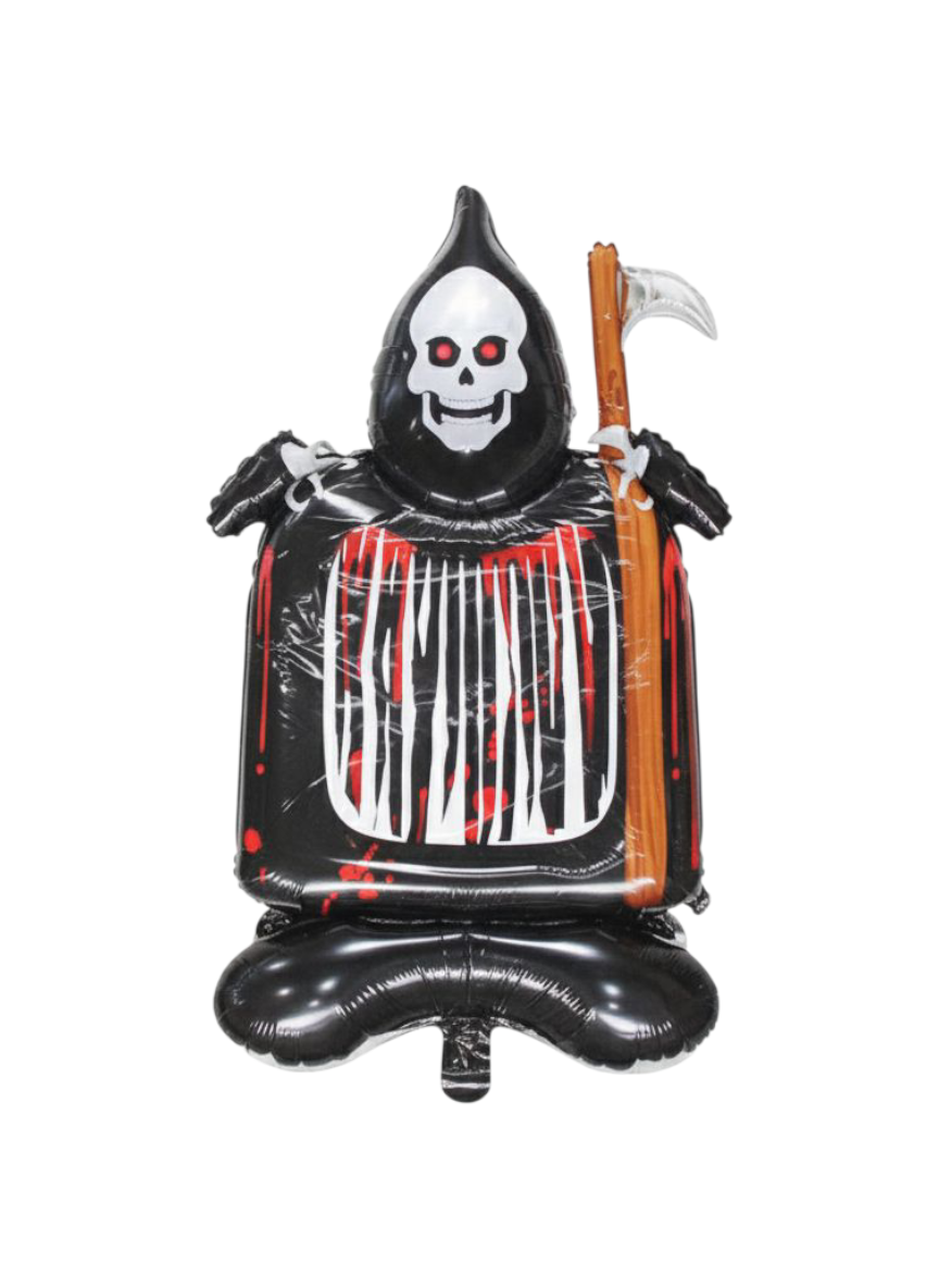 Figura de globo metalico gigante